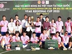Sôi động Giải Bóng đá của Cộng đồng người Việt Nam tại Hàn Quốc