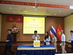 Đại sứ quán và cộng đồng người Việt Nam tại Thái Lan quyên góp ủng hộ đồng bào bị lũ lụt